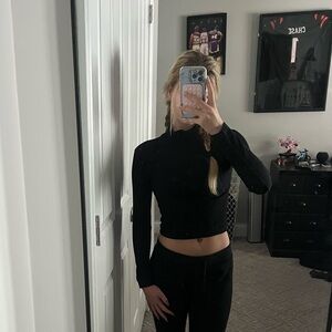 Elegant Black Women's Top